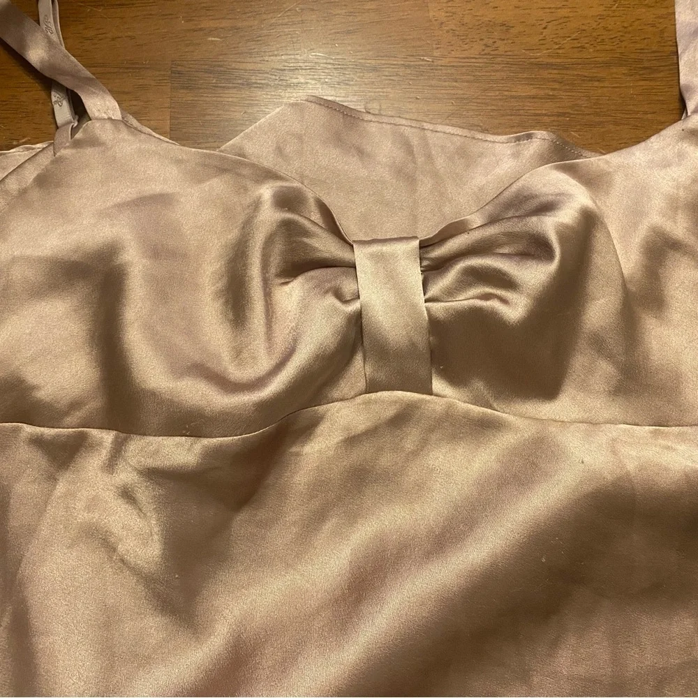 Victoria's Secret Satin Slip dress in Rose/Champagne Y2K